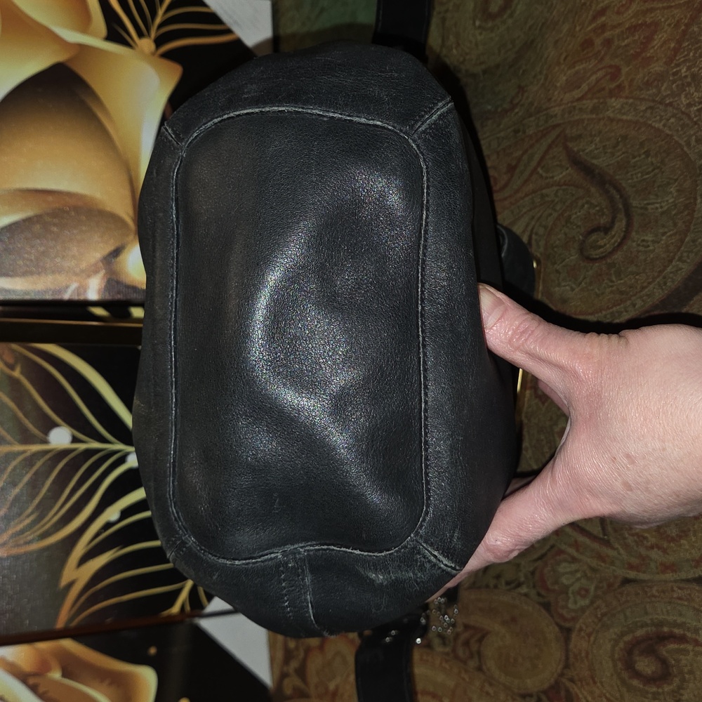 Coach Vintage Soho Legacy 9186 2001 Black Leather Bucket Bag $390 Retail GUC - Picture 7 of 16